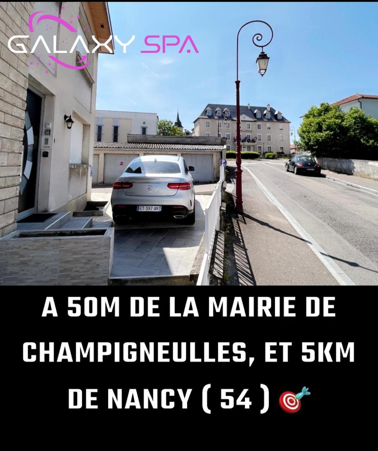 Galaxy Spa - Suite Venus Jacuzzi Et Sauna Privatif Champigneulles Bagian luar foto