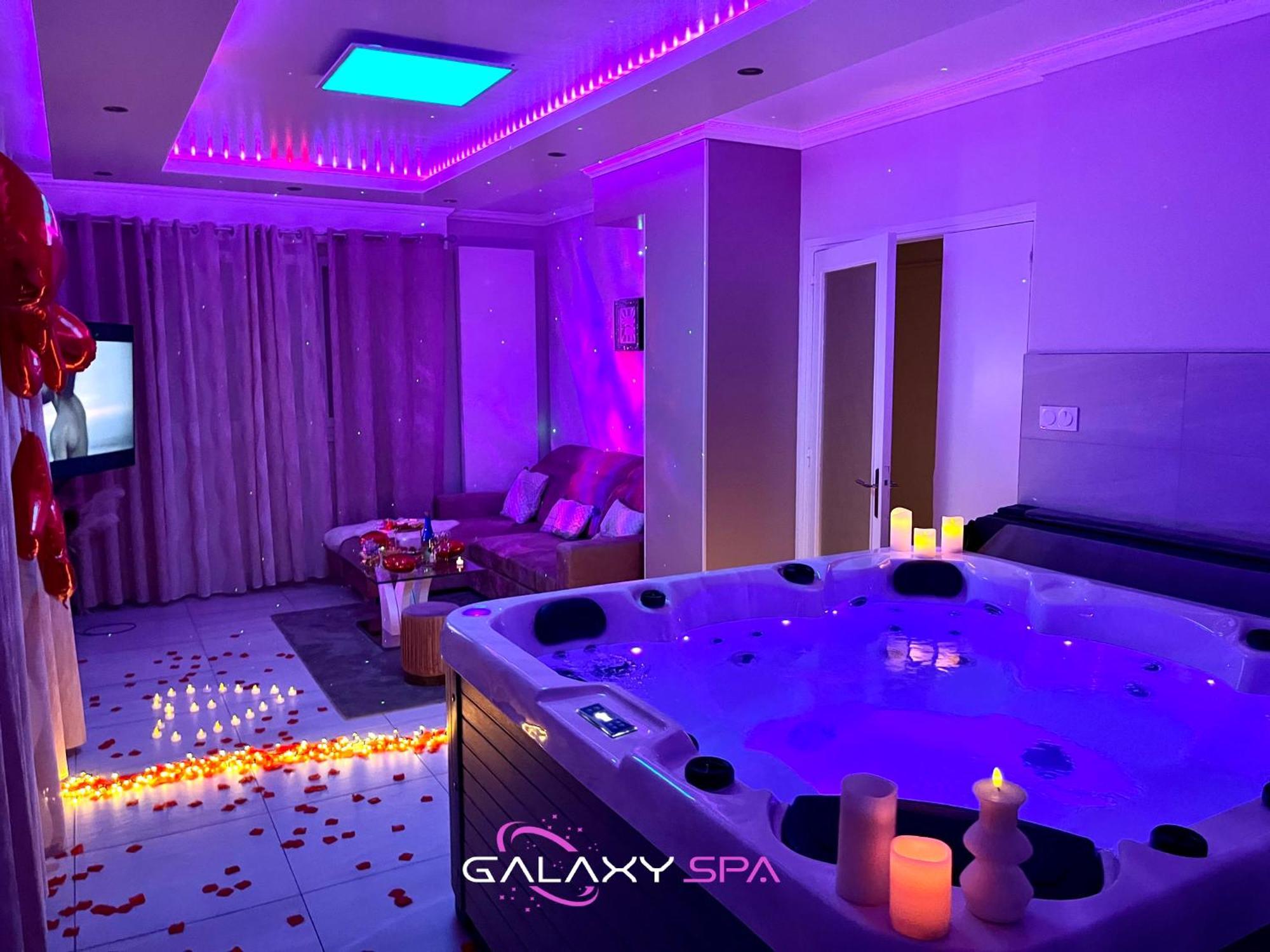 Galaxy Spa - Suite Venus Jacuzzi Et Sauna Privatif Champigneulles Bagian luar foto